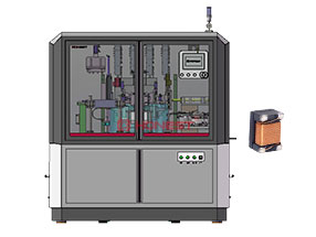 共模电感自动绕线设备视频