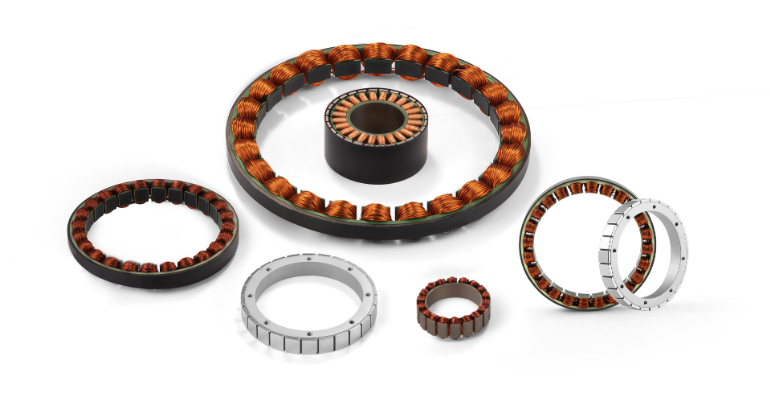 无框力矩电机定子线圈图