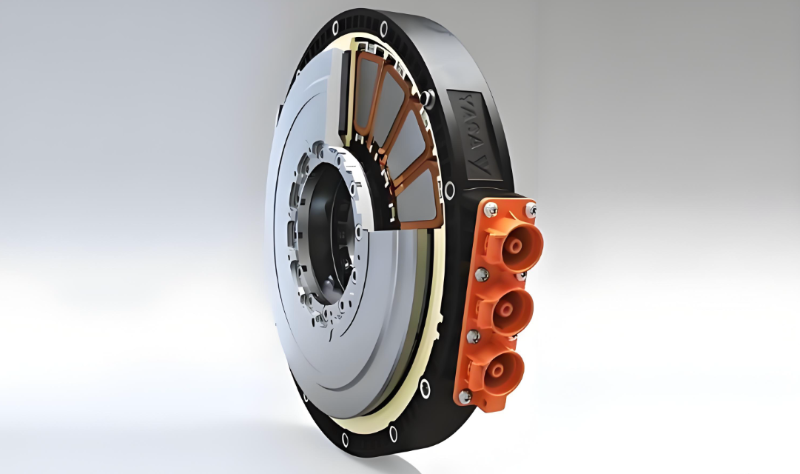 轴向磁通电机扁平图