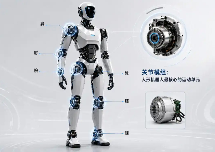 人形机器人关节-网图