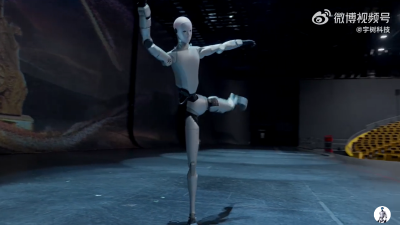 会跳舞的人形机器人
