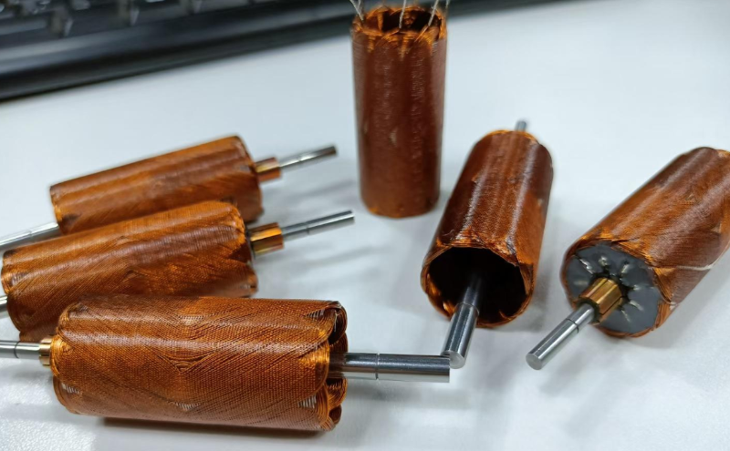 空心杯电机素材-来源贴吧 空心杯电机线圈和转子