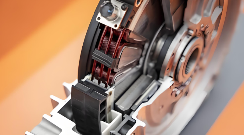 轮毂电机结构图