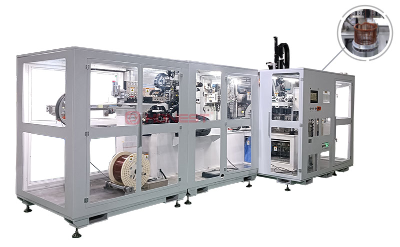 扁线电机万能制线机